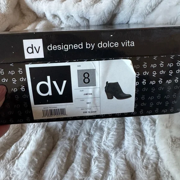 Dolce Vita Gray Ankle Booties - Picture 4 of 4